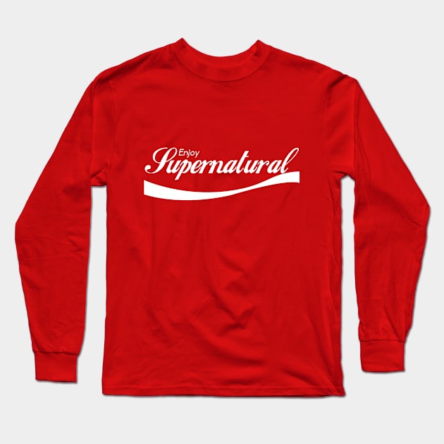 Enjoy Supernatural Long Sleeve T-Shirt by hunnydoll